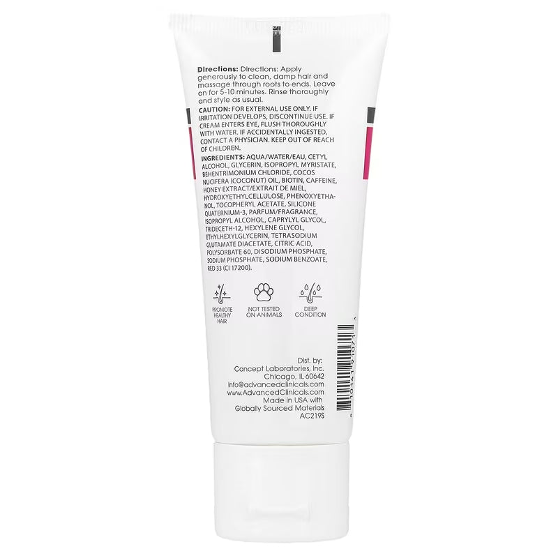 Advanced Clinicals, Biotin, Anti-Breakage Hair Mask, Haarmaske gegen Haarbruch, 59 ml (2 fl. oz.)